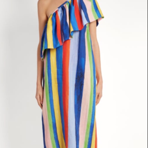 Maria Hoffman rainbow dress 4 NWT - Picture 8 of 8